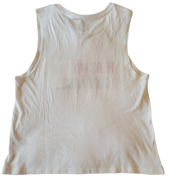 Billa Bong women's graphic "Here for the Good Vibes" sleeveless t-shirt size Med - Picture 4 of 9